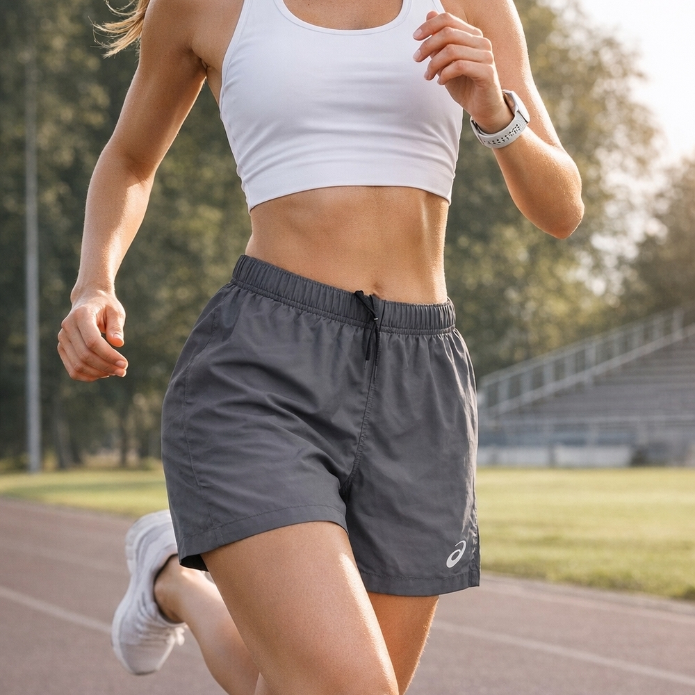 Asics‎ motion black dry shorts L